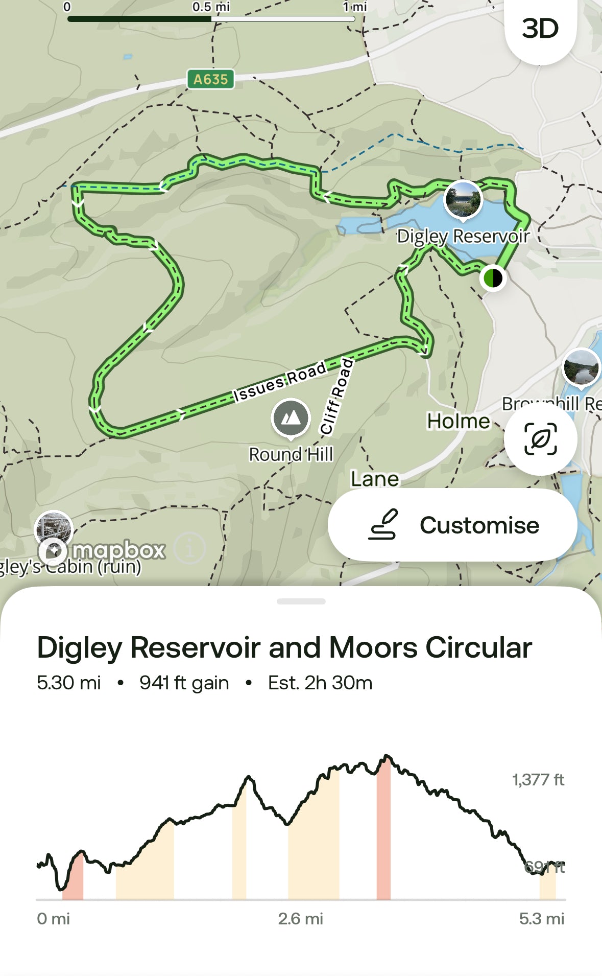 Digley Reservoir & Moors Circular with Leisure Stop at Holmfirth! Sunday 19th October